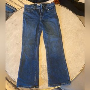 LE JEAN by Charlie Gay BELLA CROP FLARE JEANS